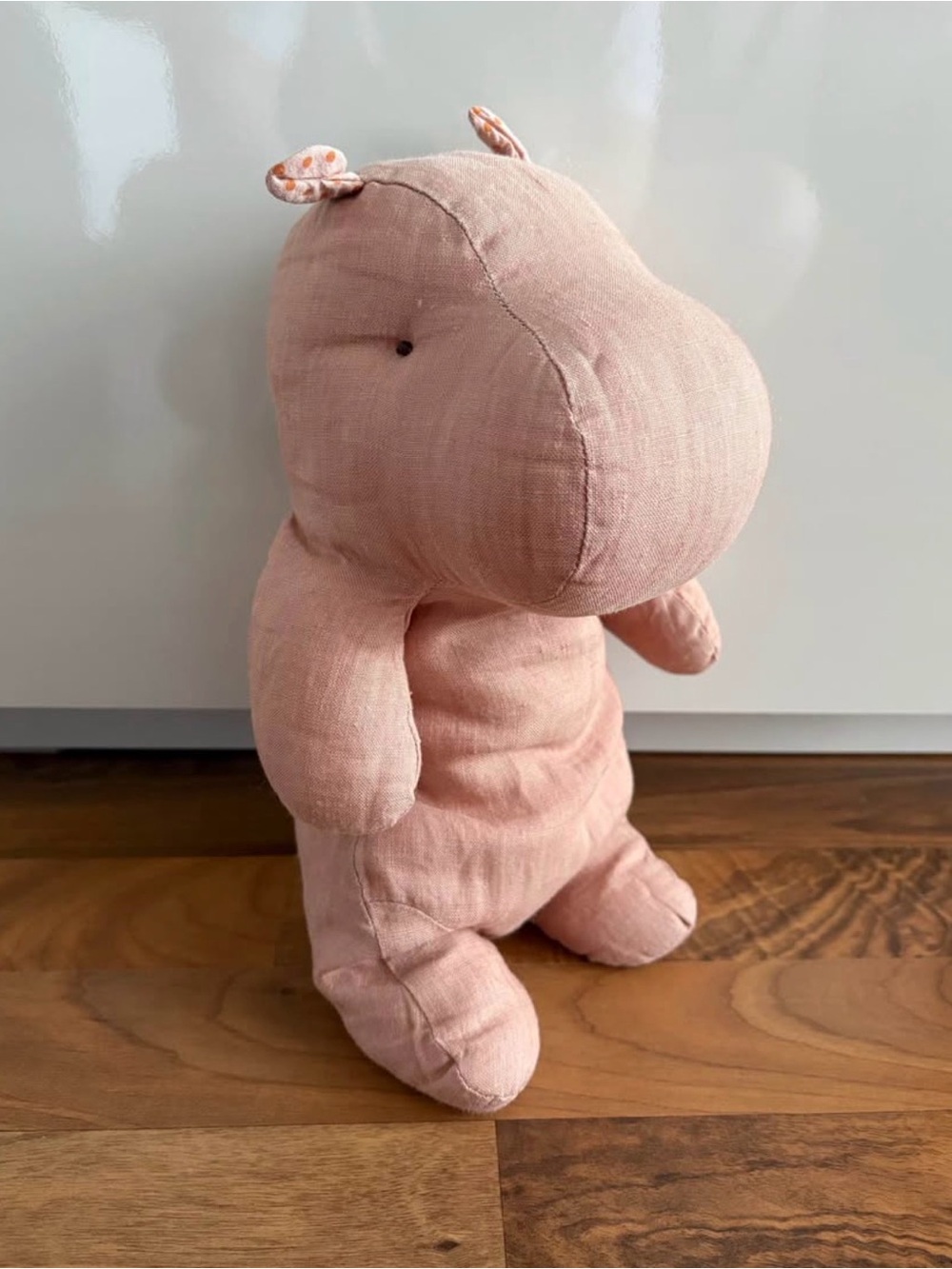 Maileg Safari Friends soft blush pink Hippo